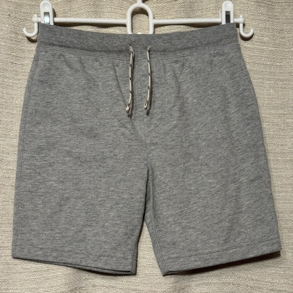 CrewCuts Everyday Kid's Cotton Sweatpant Boys Athletic Shorts, Gray, Size 8